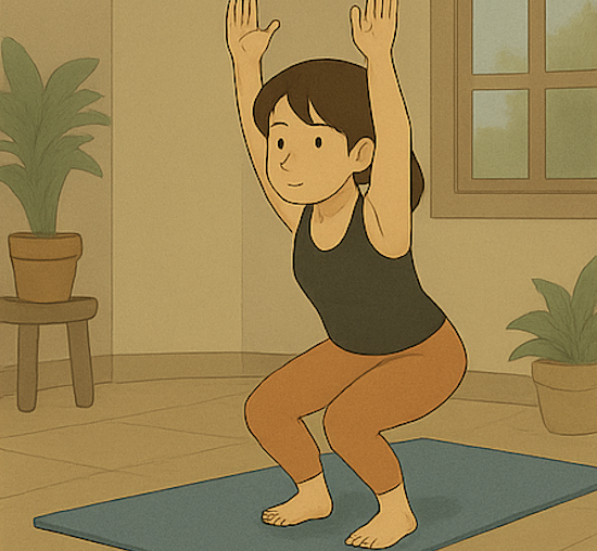 Power Yoga Icon